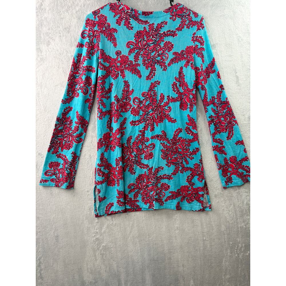 Lilly Pulitzer Westley Tunic – Cerulean Blue – Size Small - Picture 2 of 7